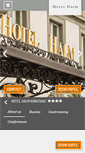 Mobile Screenshot of hotel-halm.de